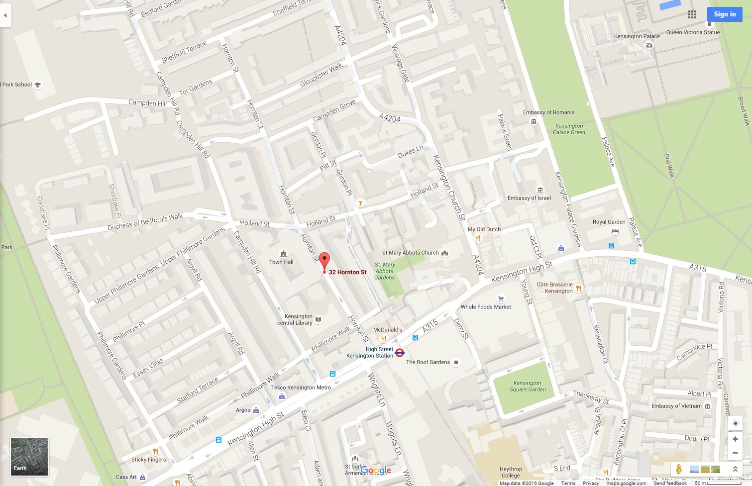 RR Properties Map